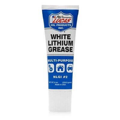 Lucas Oil White Lithium Grease 1 X 8 Ounce