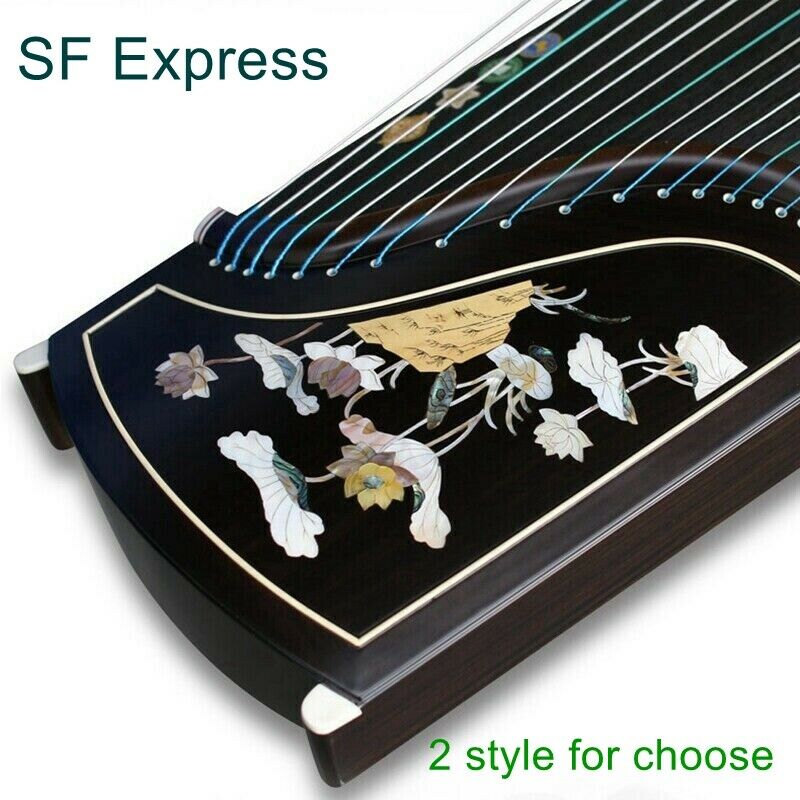 163cm Professional Concert Chinese Zither Musical Instrument 21-strings Guzheng