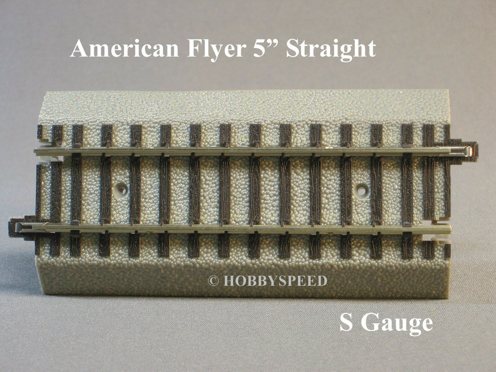 Lionel American Flyer Fastrack 5" Straight Track S Gauge Af 2 Rail 6-49867 New