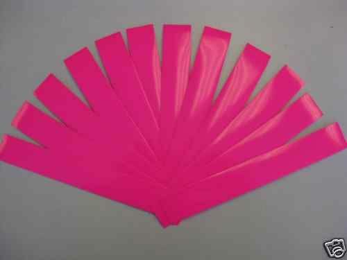 1 Dozen Flo/fluorescent Pink Arrow Wraps + Extras!!! *multiple Sizes Available*