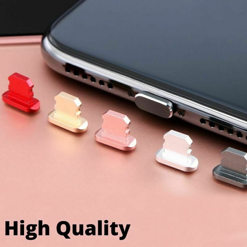 Charging Charger Port Anti Dust Plug Cap Cover For Iphone 6  X 11 12 13 Max Pro